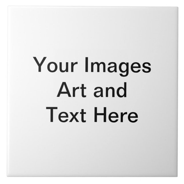 Erstellen einer großen Tile 6"X6" Fliese (Vorderseite)