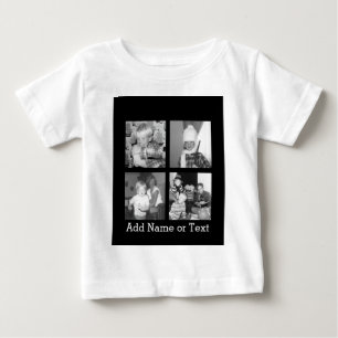 Erstellen einer Instagram-Collage mit 4 Fotos - sc Baby T-shirt