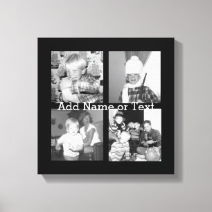 Erstellen einer Instagram-Collage mit 4 Fotos - sc Leinwanddruck