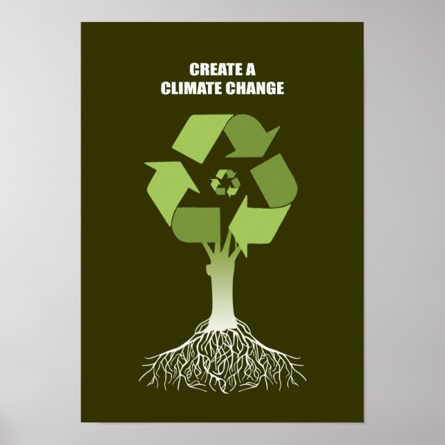 ERSTELLEN EINER KLIMAÄNDERUNG POSTER (Vorne)