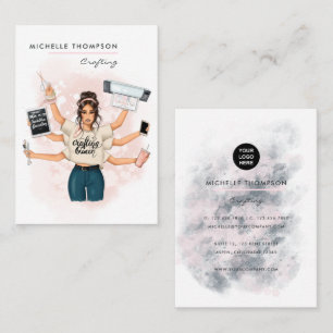 Erstellen einer Queen Business Card Visitenkarte