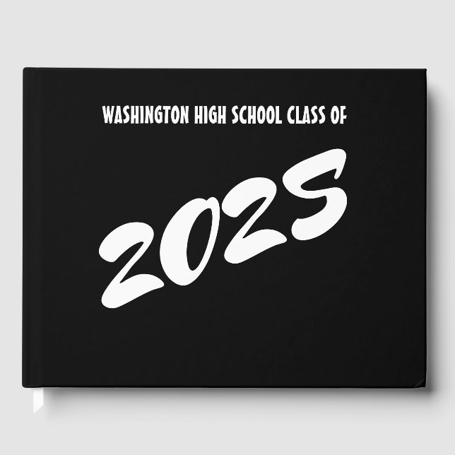 Erstellen eines Abschlusses Gästebuch (Vorderseite)