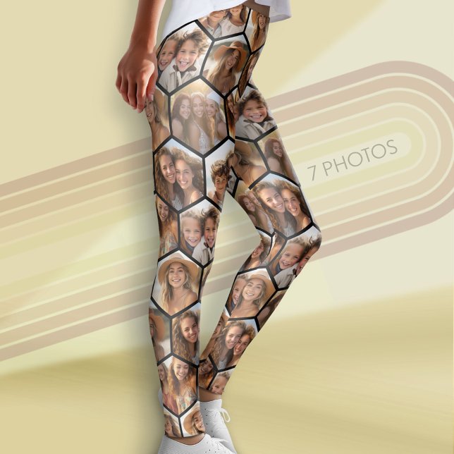 Erstellen eines benutzerdefinierten 7-Foto Collage Leggings (Custom Leggings with Photo Collage)
