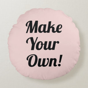 Erstellen eines benutzerdefinierten Drucks Rundes Kissen