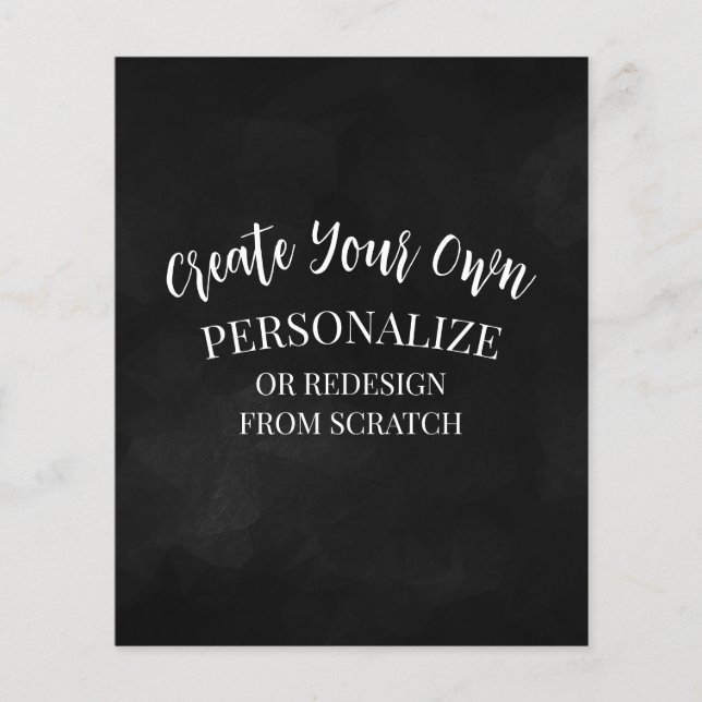 Erstellen eines benutzerdefinierten flyer (Vorne)