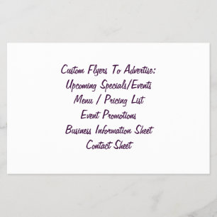 Erstellen eines benutzerdefinierten Flyers oder ei Flyer