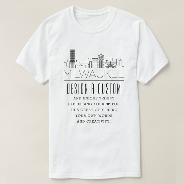 Erstellen eines benutzerdefinierten Milwaukethread T-Shirt (Design vorne)