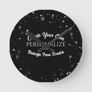 Erstellen eines benutzerdefinierten Personalisiert Runde Wanduhr