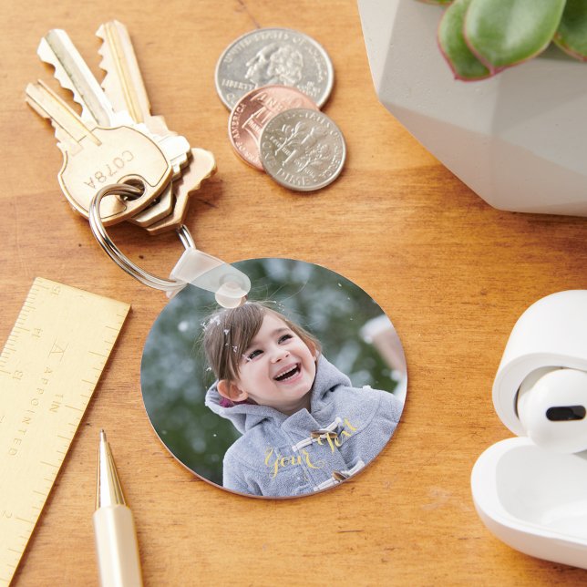 Erstellen eines benutzerdefinierten Personalisiert Schlüsselanhänger (Create Custom Personalized Photo Keyring Keychain)