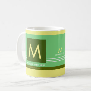 Erstellen eines coolen Monogramms Tasse