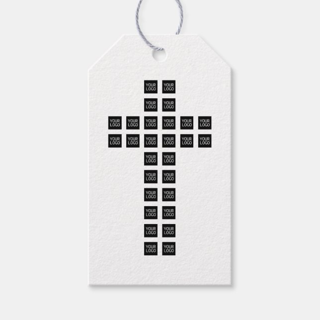 Erstellen eines Cross-Patches mit beliebigen Logos Geschenkanhänger (Vorderseite)