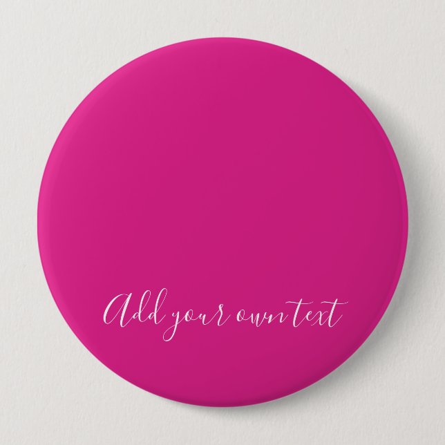 Erstellen eines eigenen CERISE-PINKS-benutzerdefin Button (Vorderseite)