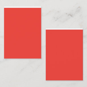 Erstellen eines markanten roten Hintergrunds mit w Visitenkarte