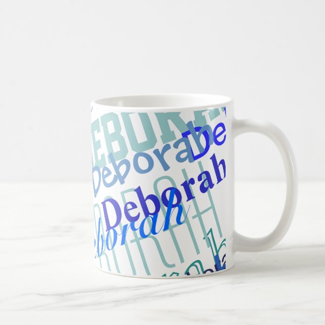 Erstellen eines phantastischen Namensmusters Tasse (Rechts)