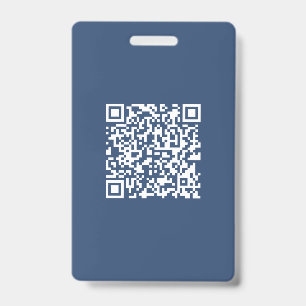 Erstellen eines scannbaren QR-Codes Verblasenes Ausweis