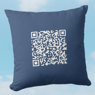 Erstellen eines scannbaren QR-Codes   Verblasenes  Kissen