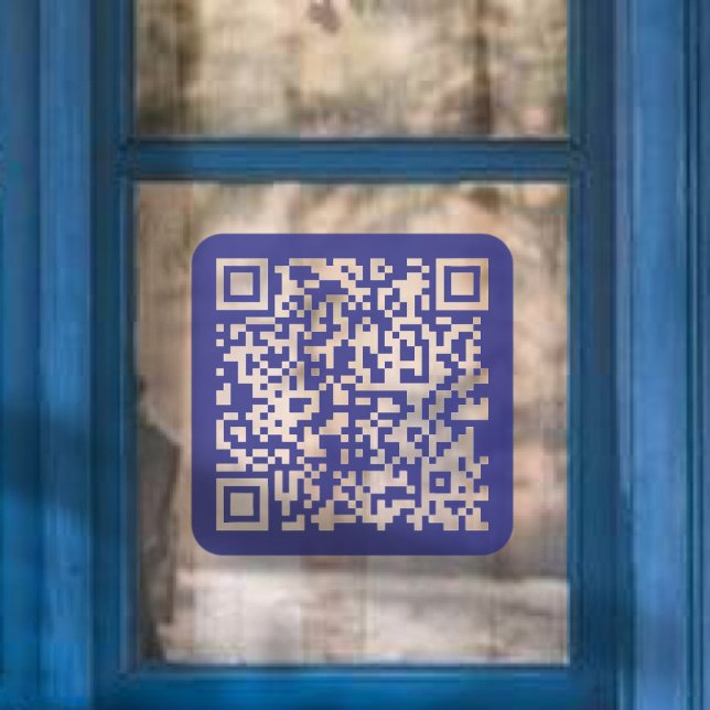 Erstellen eines skalierbaren QR-Codes | Editable D Fensteraufkleber (Von Creator hochgeladen)