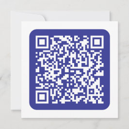 Erstellen eines skalierbaren QR-Codes | Editable D Mitteilungskarte