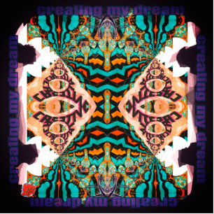 Erstellen eines Traumausschnitts Fotoskulptur Magnet