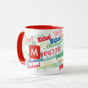 Erstellen/Entwerfen eines eigenen Namensmusters ro Tasse