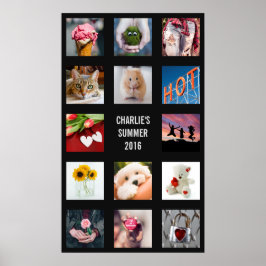 ERSTELLEN: IHR EIGENES FOTO & TEXT-Poster Poster