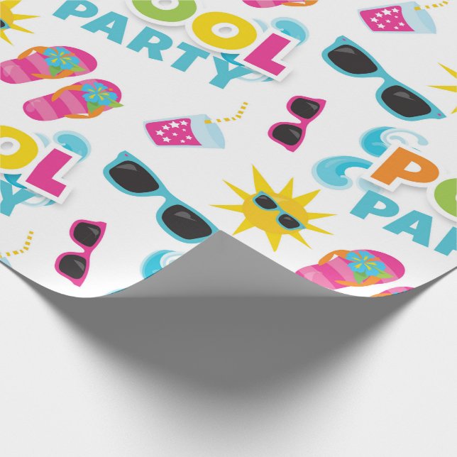 Erstellen oder behalt eines eigenen glänzenden Wra Geschenkpapier (Ecke)