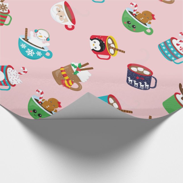 Erstellen oder behalt eines eigenen glänzenden Wra Geschenkpapier (Ecke)