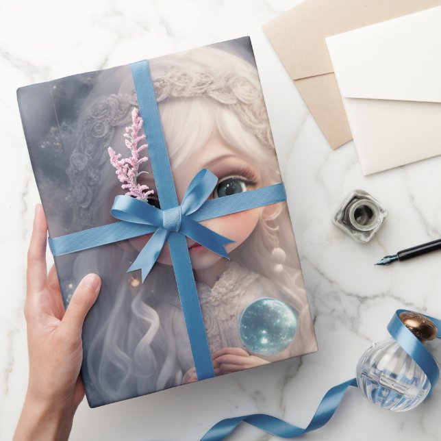 Erstellen oder behalt eines eigenen glänzenden Wra Geschenkpapier (Schenken)