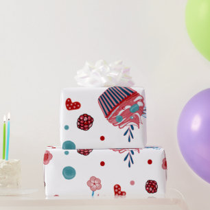 Erstellen oder behalt eines eigenen glänzenden Wra Geschenkpapier