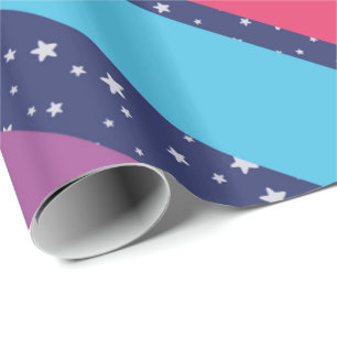 Erstellen oder behalt eines eigenen glänzenden Wra Geschenkpapier