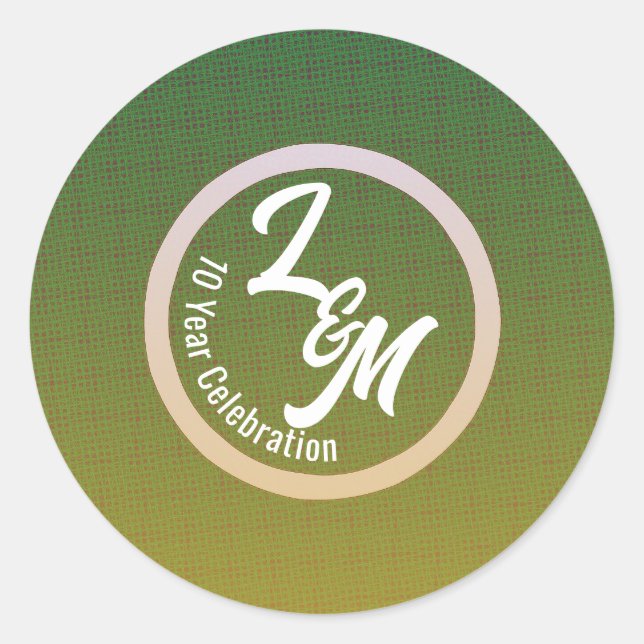 Erstellen Personalisierter Aufkleber für grüne Fei (Vorderseite)