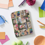 Erstellen Sie 16 Foto Collage Family Kids Mit Mono iPad Pro Cover<br><div class="desc">Erstellen Sie Ihre eigenen, personalisierten, einzigartigen, einzigartigen, einzigartigen, wunderschönen eleganten Imitate Gold Typografie Skript Name Monogram / Initialen, mit Monogramm, coole, sechzehn Foto Collage magnetischen iPad Smart Cover, die in mehrere Standpositionen und Features graue Mikrofaser-Interieur, hilft Ihren Bildschirm zu schützen, und weck / Schlaf-Funktion. Fügen Sie einfach Ihre Monogramm /...</div>