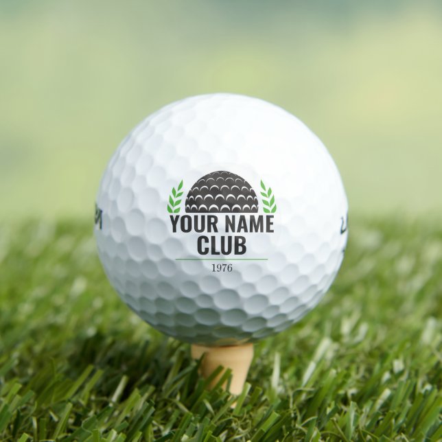 Erstellen Sie coole Klubbälle mit Monogramm Golfball (Insitu T-Shirt)
