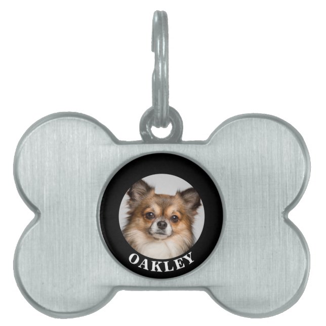 Erstellen Sie das benutzerdefinierte Foto/bearbeit Tiermarke (Vorderseite)