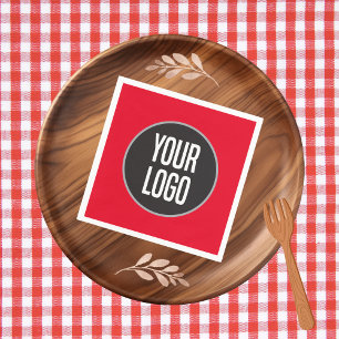 Erstellen Sie den Cocktail für Firmenlogos von Nap Serviette