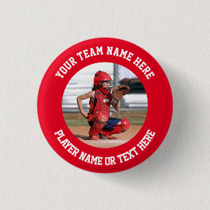 Erstellen Sie den Foto Ihres eigenen Sportteams Button