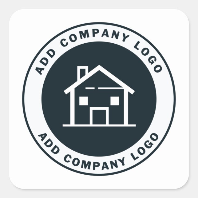 Erstellen Sie den Manager Ihres Unternehmens für I Quadratischer Aufkleber (Vorderseite)