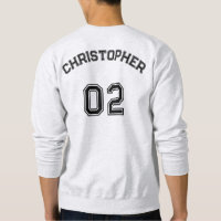 Erstellen Sie den Namen des Mens Player Jersey Num