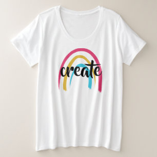 Erstellen Sie den T - Shirt für die Plus-Größe von