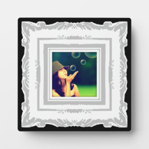Erstellen Sie eigene Foto-Rahmen-Plaque Fotoplatte