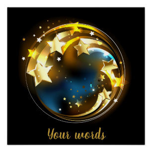 Erstellen Sie eigene legendäre Shooting Stars Poster