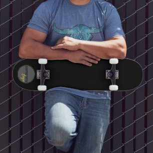 ERSTELLEN SIE EIGENE LOGO Business MARKETING WERBE Skateboard