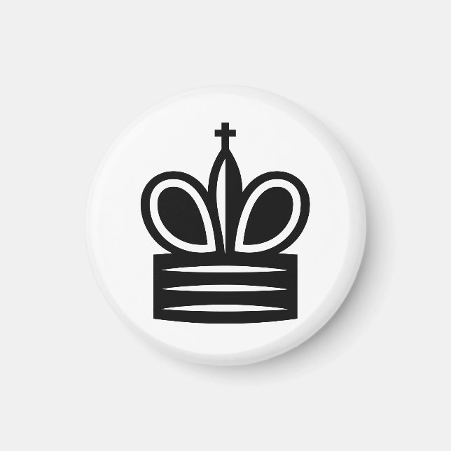 Erstellen Sie eigene magnetische Schachfiguren mit Magnet (Vorne)