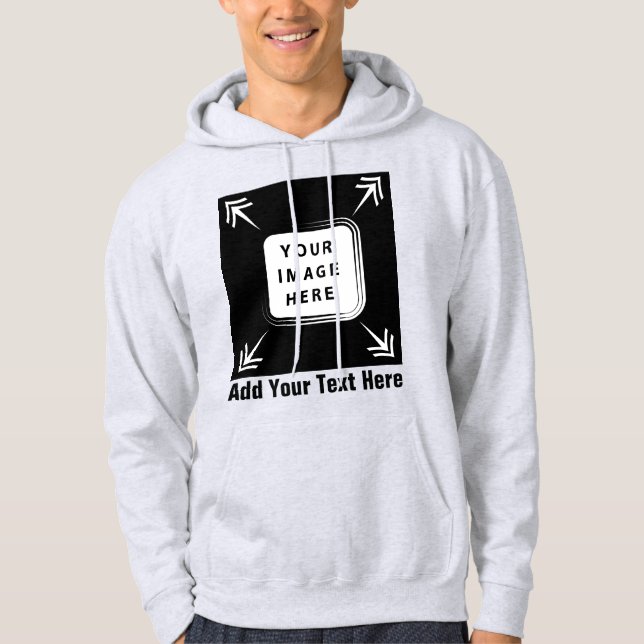 Erstellen Sie eigene Personalisierte Geschenke für Hoodie (Vorderseite)