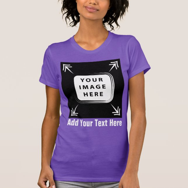 Erstellen Sie eigene Personalisierte Geschenke für T-Shirt (Vorderseite)