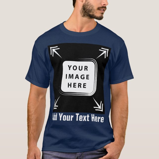 Erstellen Sie eigene Personalisierte Geschenke für T-Shirt (Vorderseite)