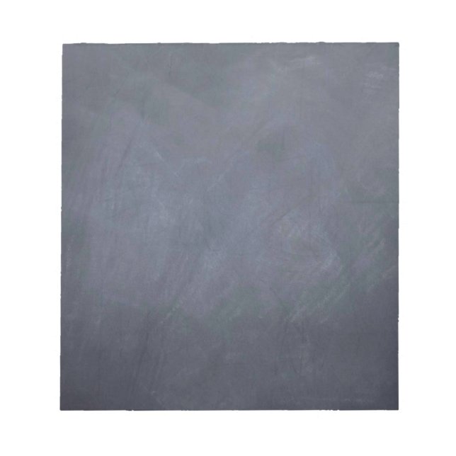Erstellen Sie eigene Slate Chalkboard-Accessoires  Notizblock (Vorderseite)