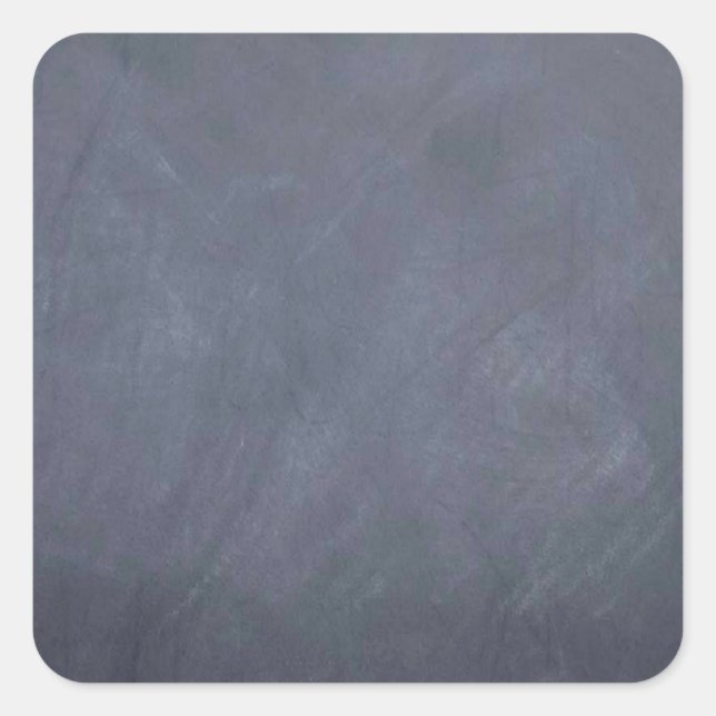 Erstellen Sie eigene Slate Chalkboard-Accessoires  Quadratischer Aufkleber (Vorderseite)