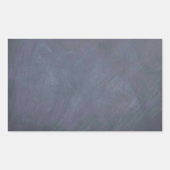 Erstellen Sie eigene Slate Chalkboard-Accessoires  Rechteckiger Aufkleber (Vorderseite)