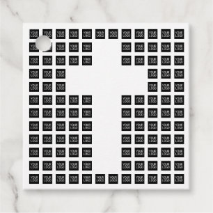 Erstellen Sie ein Cross-Muster mit einem beliebige Geschenkanhänger